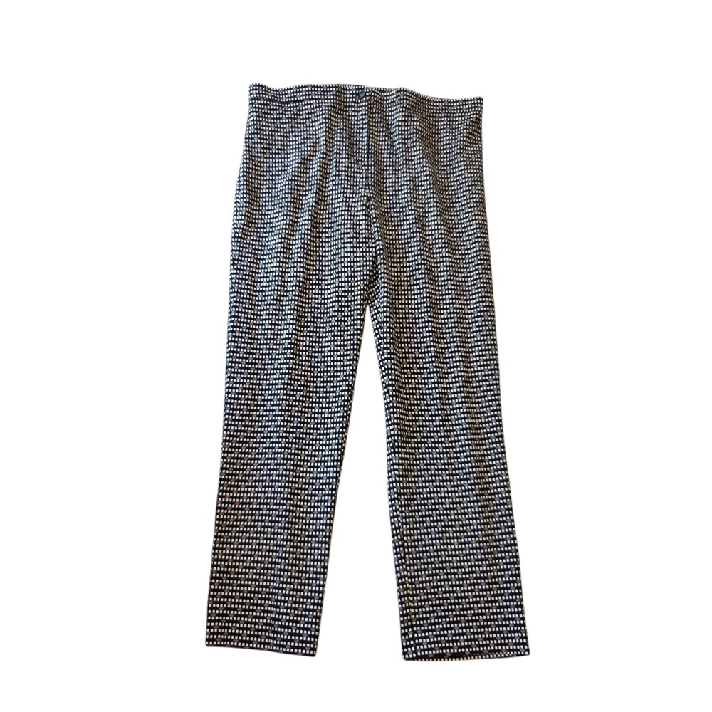 Marina Sport Oboista Jersey Pants XXL Black White NWT Geometric Straight $305